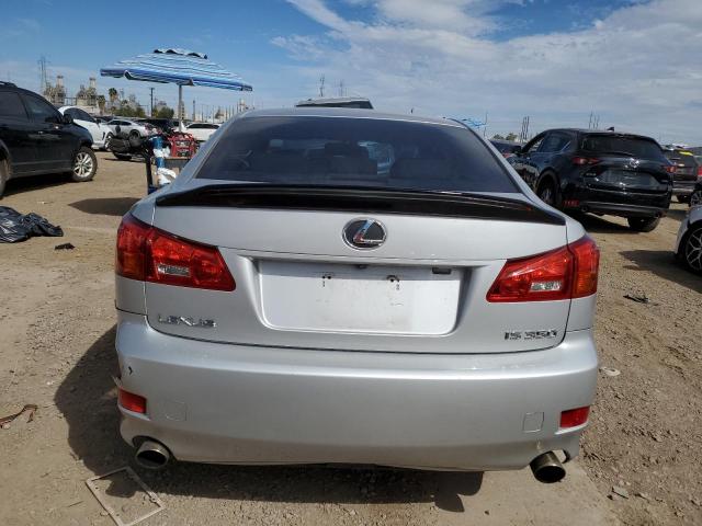 JTHBE262162002446 - 2006 LEXUS IS 350 SILVER photo 6