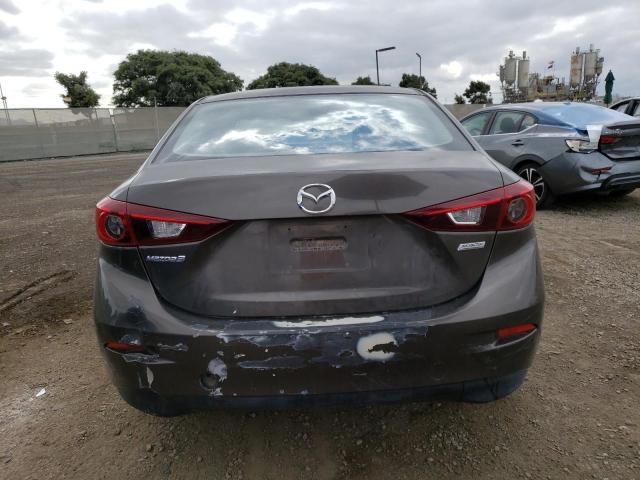 JM1BM1T79E1126628 - 2014 MAZDA 3 SV GRAY photo 6