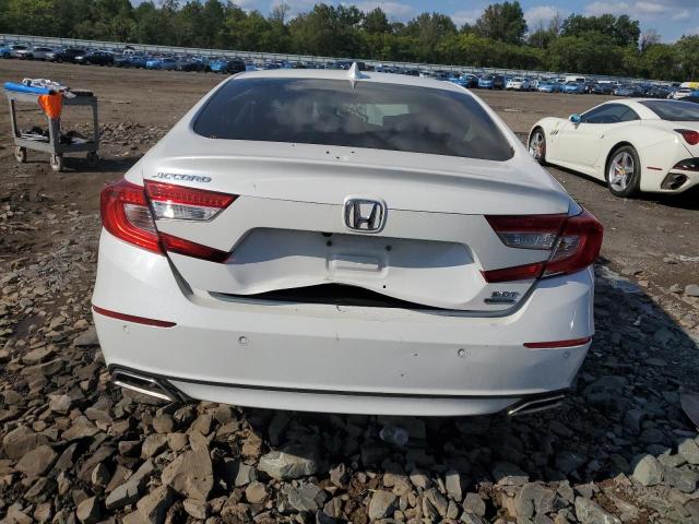 1HGCV2F90MA025787 - 2021 HONDA ACCORD TOURING WHITE photo 6