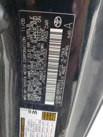 JTKDE167760103253 - 2006 TOYOTA SCION TC 黑色 照片 12