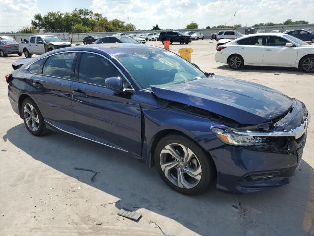 1HGCV1F5XJA267022 - 2018 HONDA ACCORD EXL BLUE photo 4