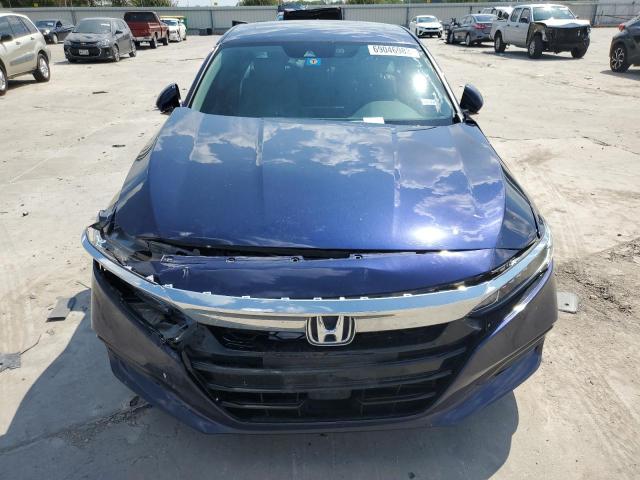 1HGCV1F5XJA267022 - 2018 HONDA ACCORD EXL BLUE photo 5