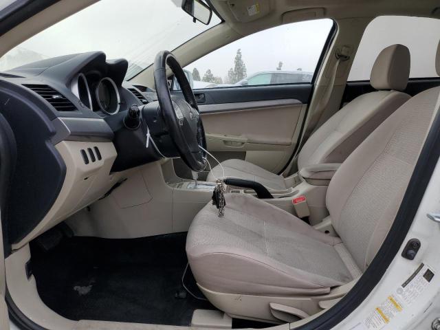 JA3AU26U79U004663 - 2009 MITSUBISHI LANCER ES/ES SPORT WHITE photo 7