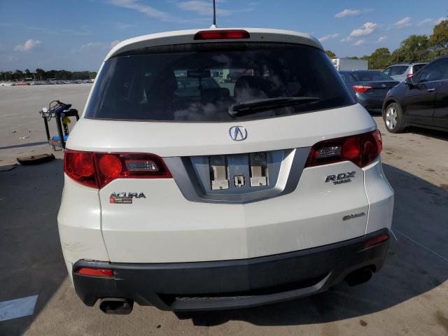 5J8TB1H26CA003827 - 2012 ACURA RDX WHITE photo 6