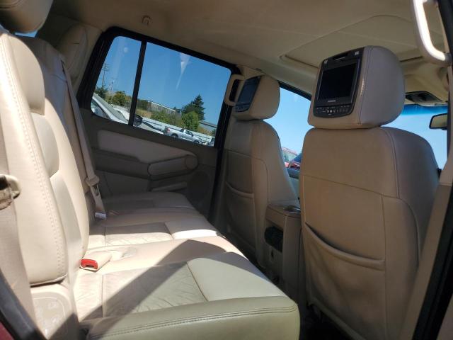 1FMEU74E37UA90767 - 2007 FORD EXPLORER EDDIE BAUER 勃艮第红 照片 10