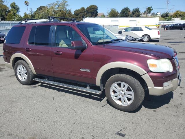 1FMEU74E37UA90767 - 2007 FORD EXPLORER EDDIE BAUER 勃艮第红 照片 4