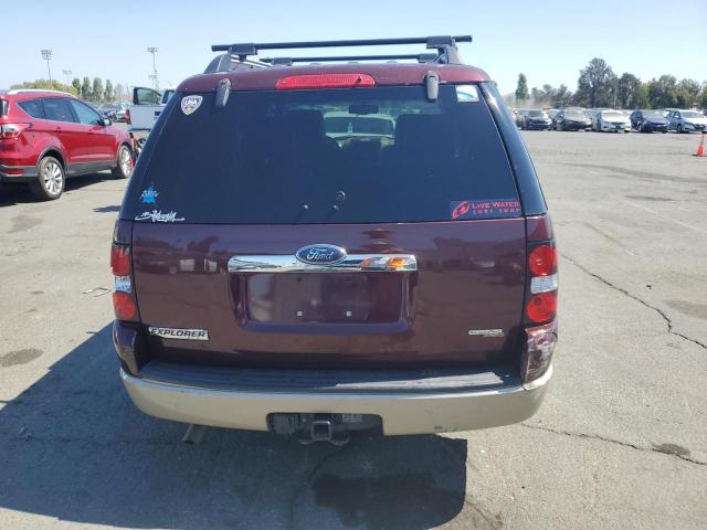 1FMEU74E37UA90767 - 2007 FORD EXPLORER EDDIE BAUER 勃艮第红 照片 6