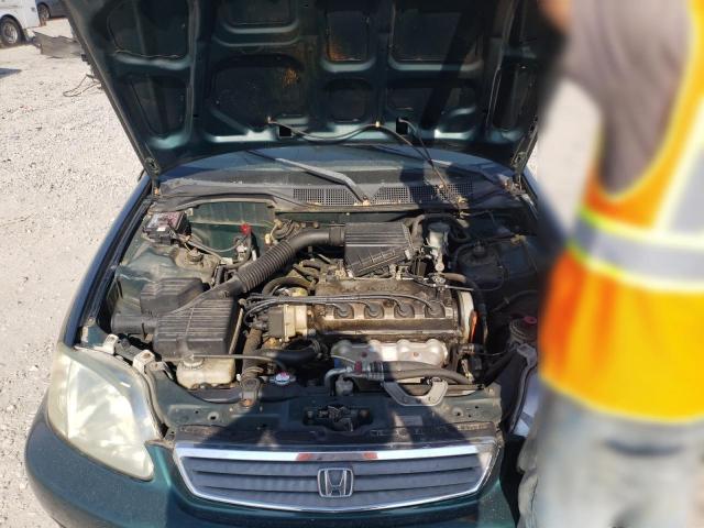 2HGEJ6612YH534888 - 2000 HONDA CIVIC BASE GREEN photo 11