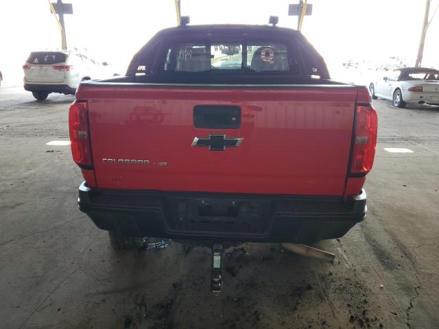 1GCGTEEN6K1100365 - 2019 CHEVROLET COLORADO ZR2 RED photo 6