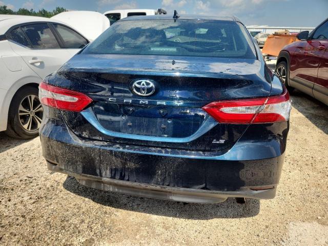 4T1B11HK8KU751856 - 2019 TOYOTA CAMRY L BLUE photo 6
