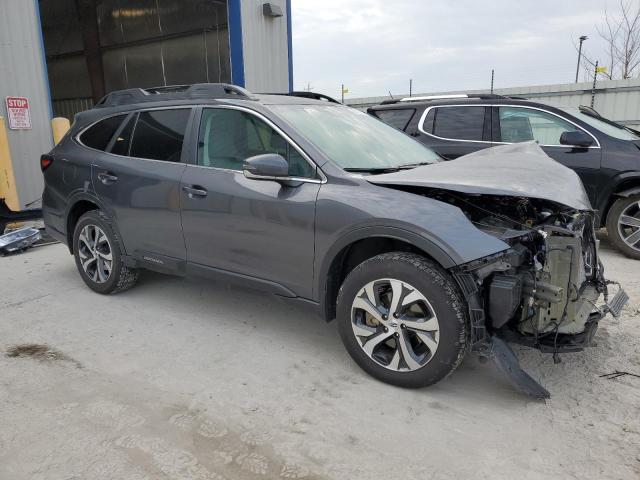 4S4BTALC4L3124623 - 2020 SUBARU OUTBACK LIMITED GRAY photo 4