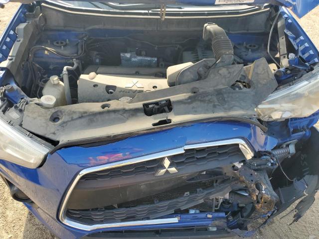 4A4AP3AWXFE024394 - 2015 MITSUBISHI OUTLANDER ES BLUE photo 11