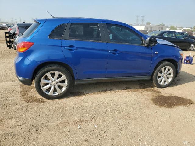 4A4AP3AWXFE024394 - 2015 MITSUBISHI OUTLANDER ES BLUE photo 3