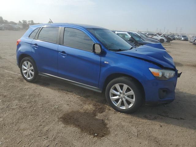 4A4AP3AWXFE024394 - 2015 MITSUBISHI OUTLANDER ES BLUE photo 4