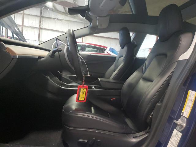 5YJ3E1EC4LF586537 - 2020 TESLA MODEL 3 BLUE photo 7
