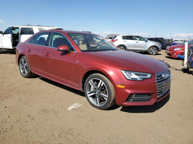 WAUENAF48JA021601 - 2018 AUDI A4 PREMIUM PLUS MAROON photo 4