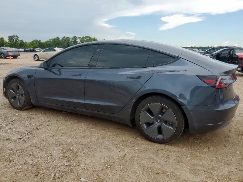 5YJ3E1EA3NF336823 - 2022 TESLA MODEL 3 灰色 照片 2