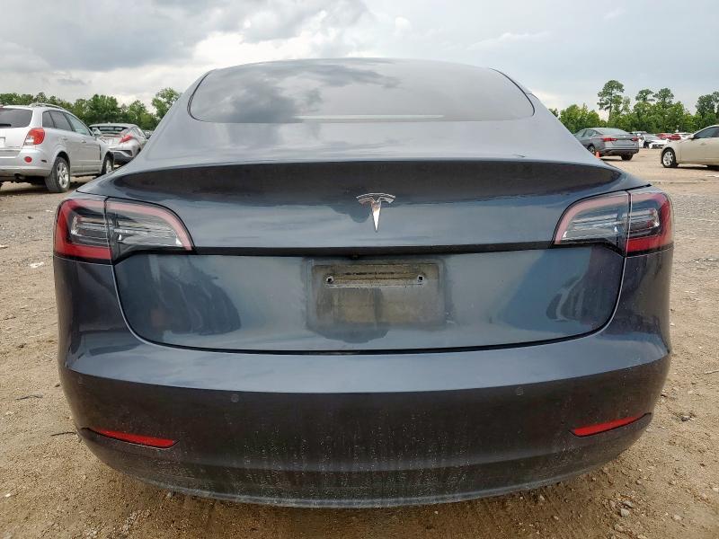 5YJ3E1EA3NF336823 - 2022 TESLA MODEL 3 灰色 照片 6