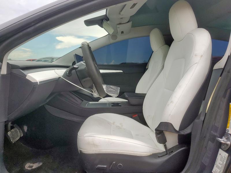 5YJ3E1EA3NF336823 - 2022 TESLA MODEL 3 灰色 照片 7