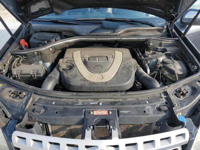 4JGBB8GB2AA607727 - 2010 MERCEDES-BENZ ML 350 4MATIC GRAY photo 12