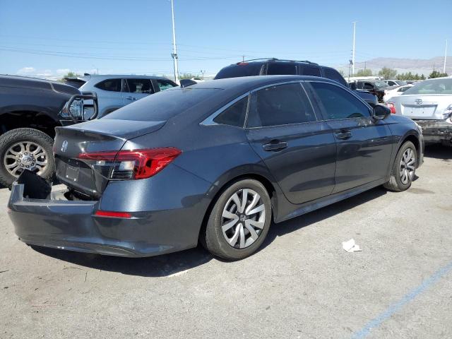 2HGFE2F27NH584322 - 2022 HONDA CIVIC LX GRAY photo 3