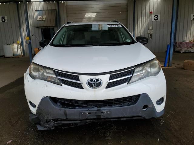 JTMBFREVXFJ013681 - 2015 TOYOTA RAV4 LE WHITE photo 5