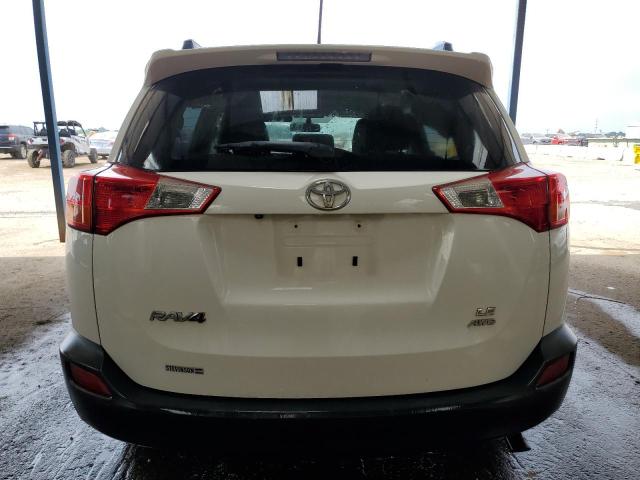 JTMBFREVXFJ013681 - 2015 TOYOTA RAV4 LE WHITE photo 6