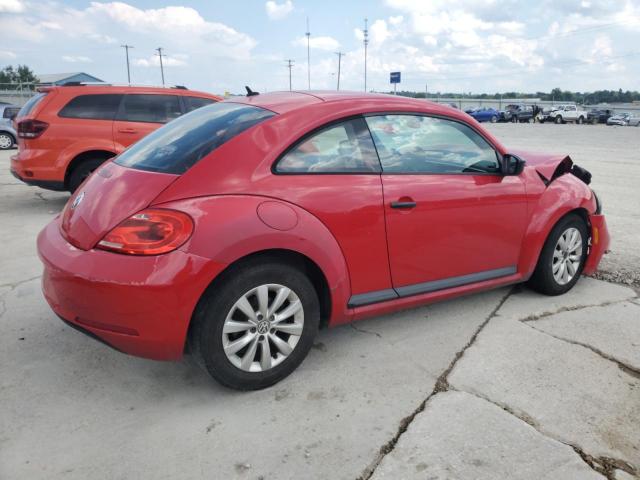 3VWFP7AT0DM633248 - 2013 VOLKSWAGEN BEETLE RED photo 3