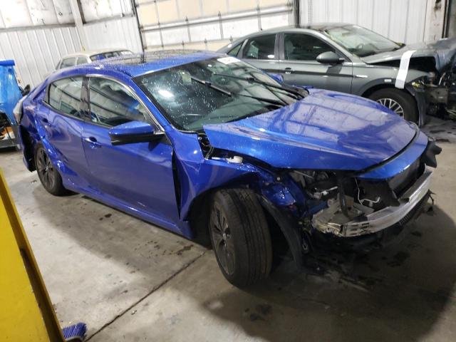 SHHFK7H76HU202884 - 2017 HONDA CIVIC EXL ლურჯი ფოტო 4