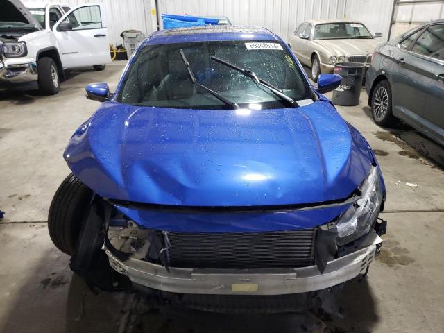 SHHFK7H76HU202884 - 2017 HONDA CIVIC EXL ლურჯი ფოტო 5