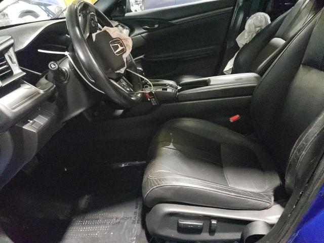 SHHFK7H76HU202884 - 2017 HONDA CIVIC EXL ლურჯი ფოტო 7