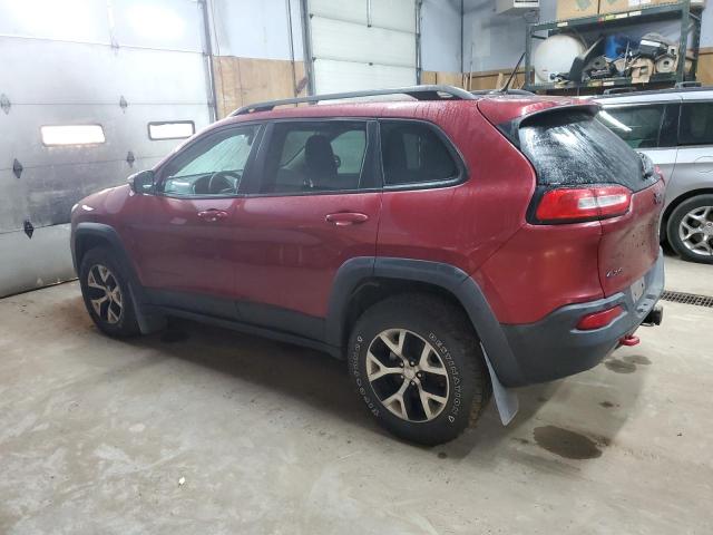 1C4PJMBS1EW254578 - 2014 JEEP CHEROKEE TRAILHAWK Qırmızı foto 2