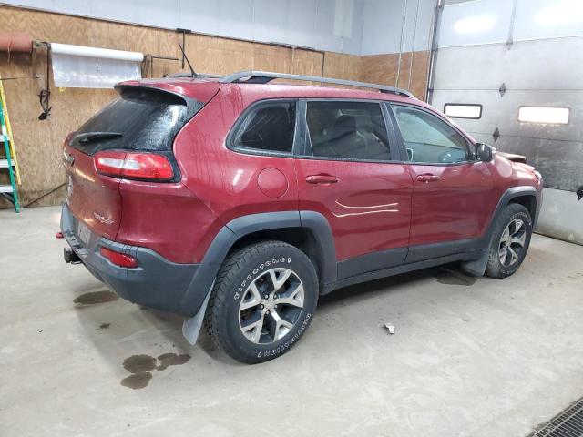 1C4PJMBS1EW254578 - 2014 JEEP CHEROKEE TRAILHAWK Qırmızı foto 3
