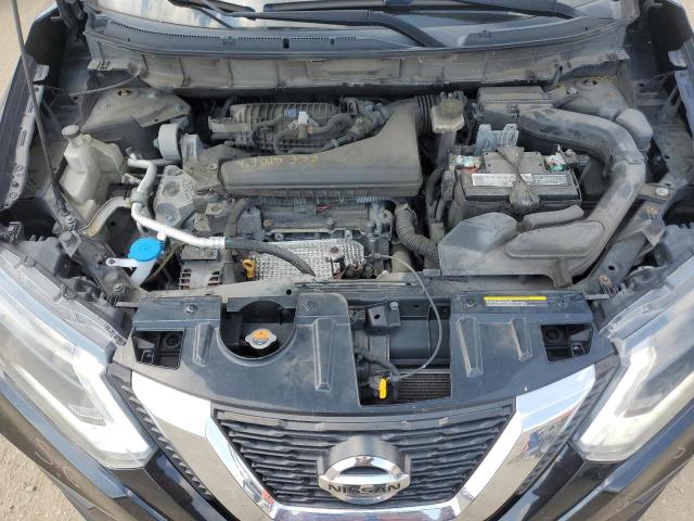 KNMAT2MV2HP543690 - 2017 NISSAN ROGUE S BLACK photo 11