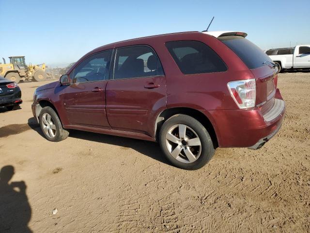 2CNDL037186074771 - 2008 CHEVROLET EQUINOX SPORT MAROON photo 2