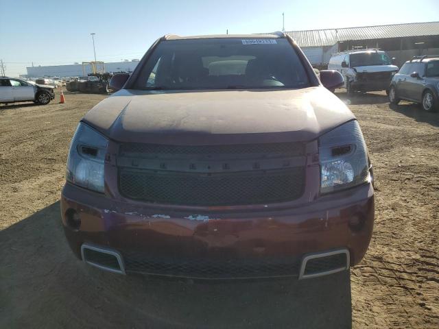 2CNDL037186074771 - 2008 CHEVROLET EQUINOX SPORT MAROON photo 5