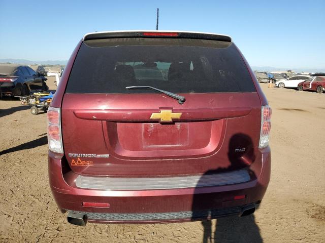 2CNDL037186074771 - 2008 CHEVROLET EQUINOX SPORT MAROON photo 6