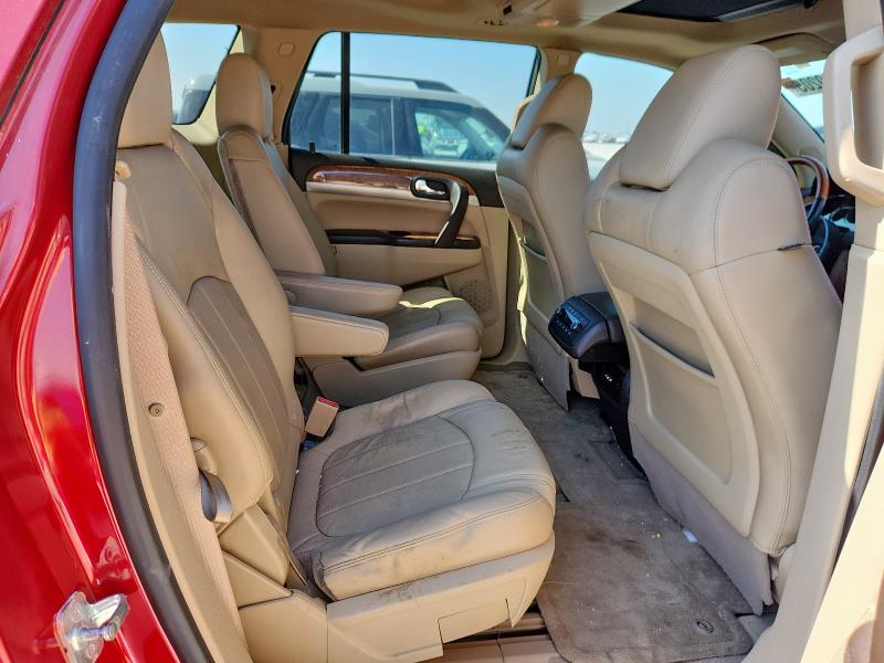5GAKRDED4CJ345453 - 2012 BUICK ENCLAVE BURGUNDY photo 10