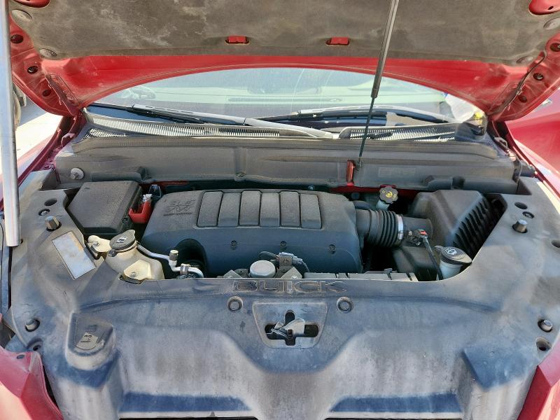 5GAKRDED4CJ345453 - 2012 BUICK ENCLAVE BURGUNDY photo 11