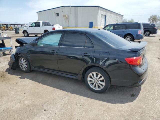 1NXBU4EE9AZ298904 - 2010 TOYOTA COROLLA BASE Սև լուսանկար 2