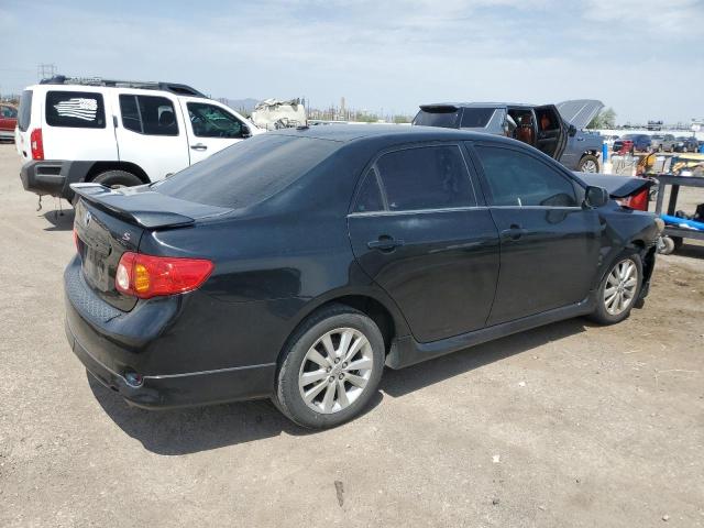1NXBU4EE9AZ298904 - 2010 TOYOTA COROLLA BASE Սև լուսանկար 3