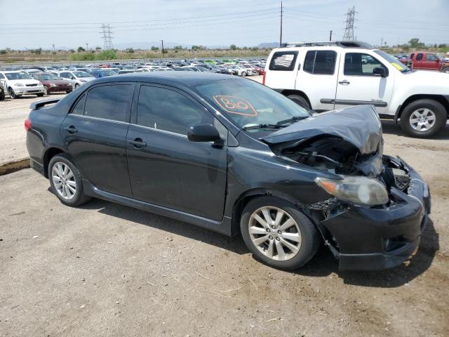 1NXBU4EE9AZ298904 - 2010 TOYOTA COROLLA BASE Սև լուսանկար 4