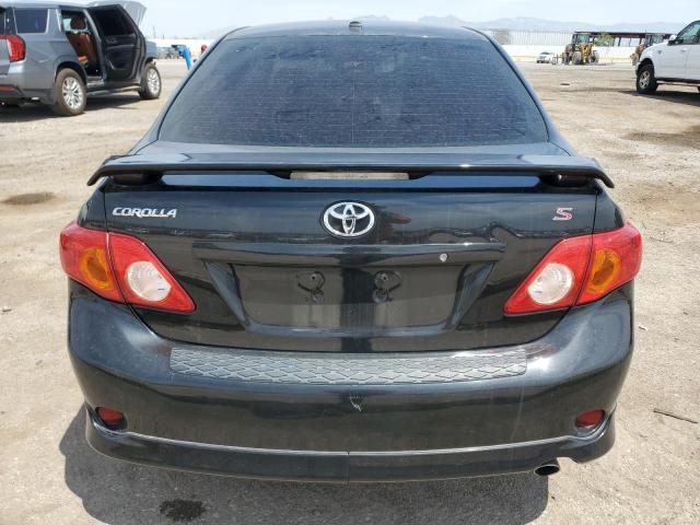 1NXBU4EE9AZ298904 - 2010 TOYOTA COROLLA BASE Սև լուսանկար 6