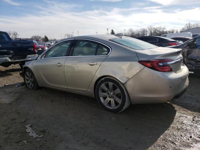 2G4GR5GX7F9296259 - 2015 BUICK REGAL PREMIUM BEIGE photo 2