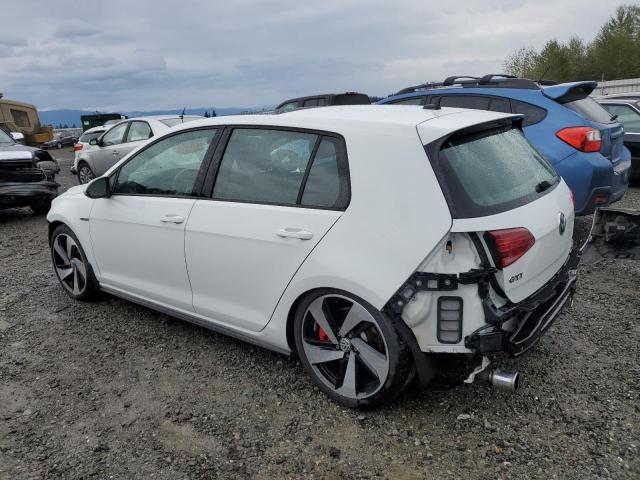 3VW447AU1JM260886 - 2018 VOLKSWAGEN GTI S/SE WHITE photo 2