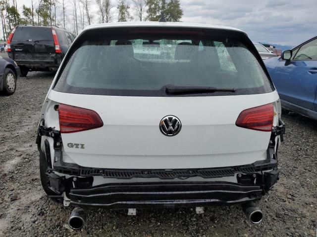 3VW447AU1JM260886 - 2018 VOLKSWAGEN GTI S/SE WHITE photo 6