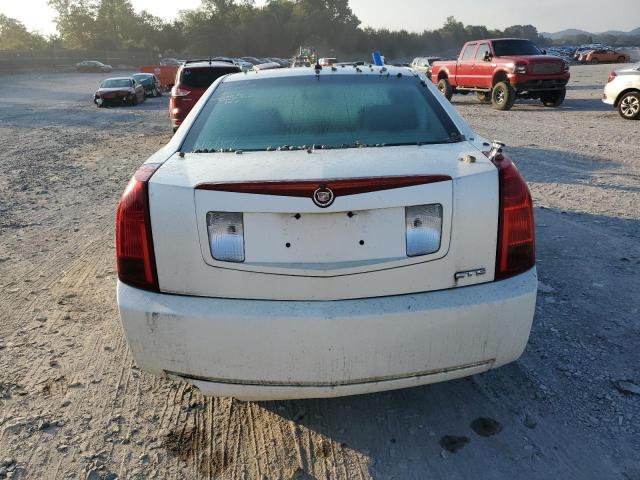 1G6DM57T770108373 - 2007 CADILLAC CTS WHITE photo 6