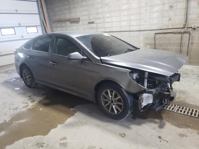 5NPE24AF3JH709150 - 2018 HYUNDAI SONATA SE ნაცრისფერი ფოტო 4