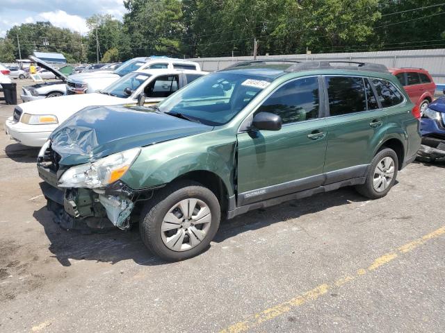 4S4BRBAC8D3239184 - 2013 SUBARU OUTBACK 2.5I GREEN photo 1