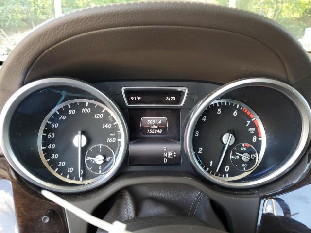 4JGDF7CE3EA335248 - 2014 MERCEDES-BENZ GL 450 4MATIC WHITE photo 9